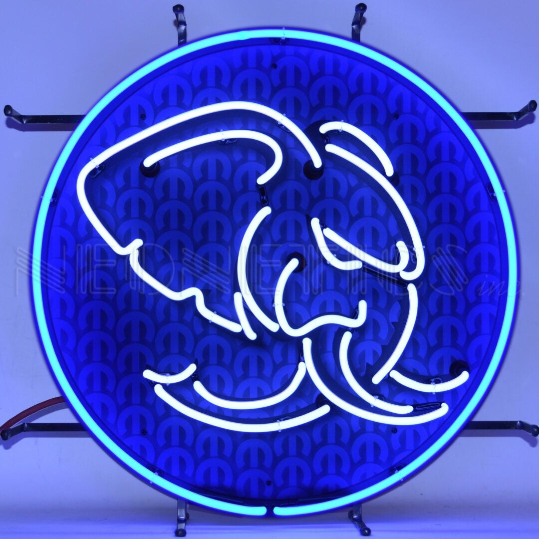 Neonetics Mopar Hellephant Hemi Neon Sign with Backing