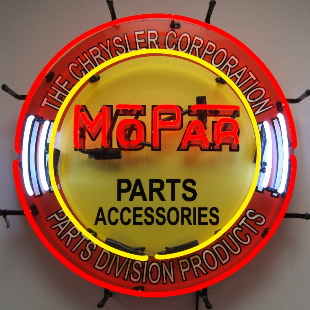 Neonetics Mopar Circle Neon Sign