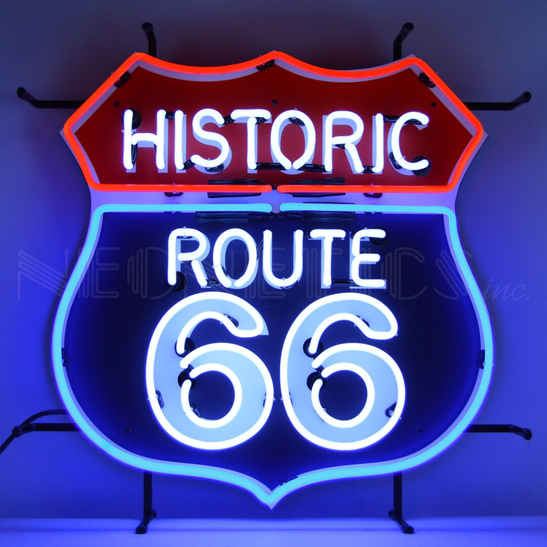 Neonetics Route 66 Neon Sign with Backing
