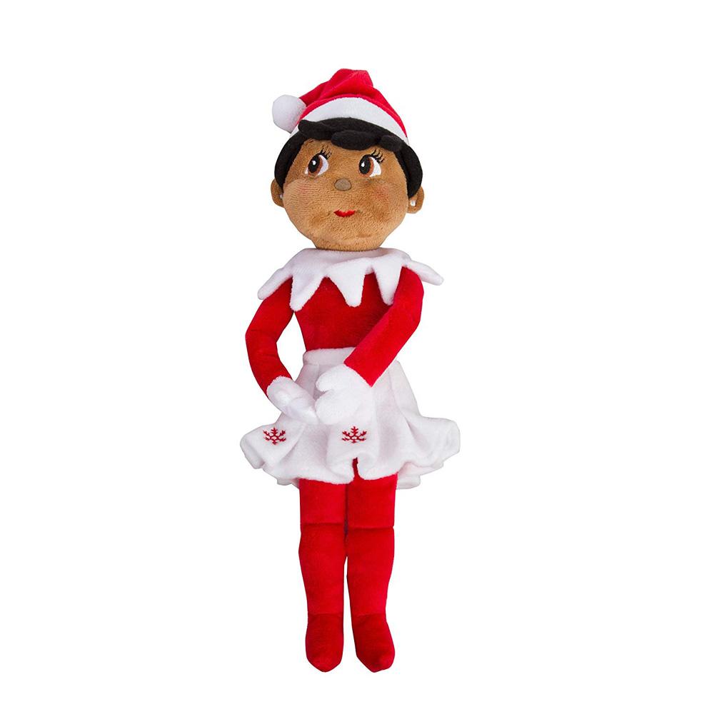 The Elf On The Shelf® Dark Skin Girl Plushee Pal