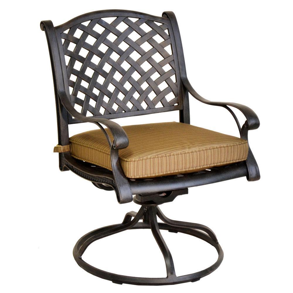 Stonegate Cast Aluminum Cushioned Patio Dining Sets