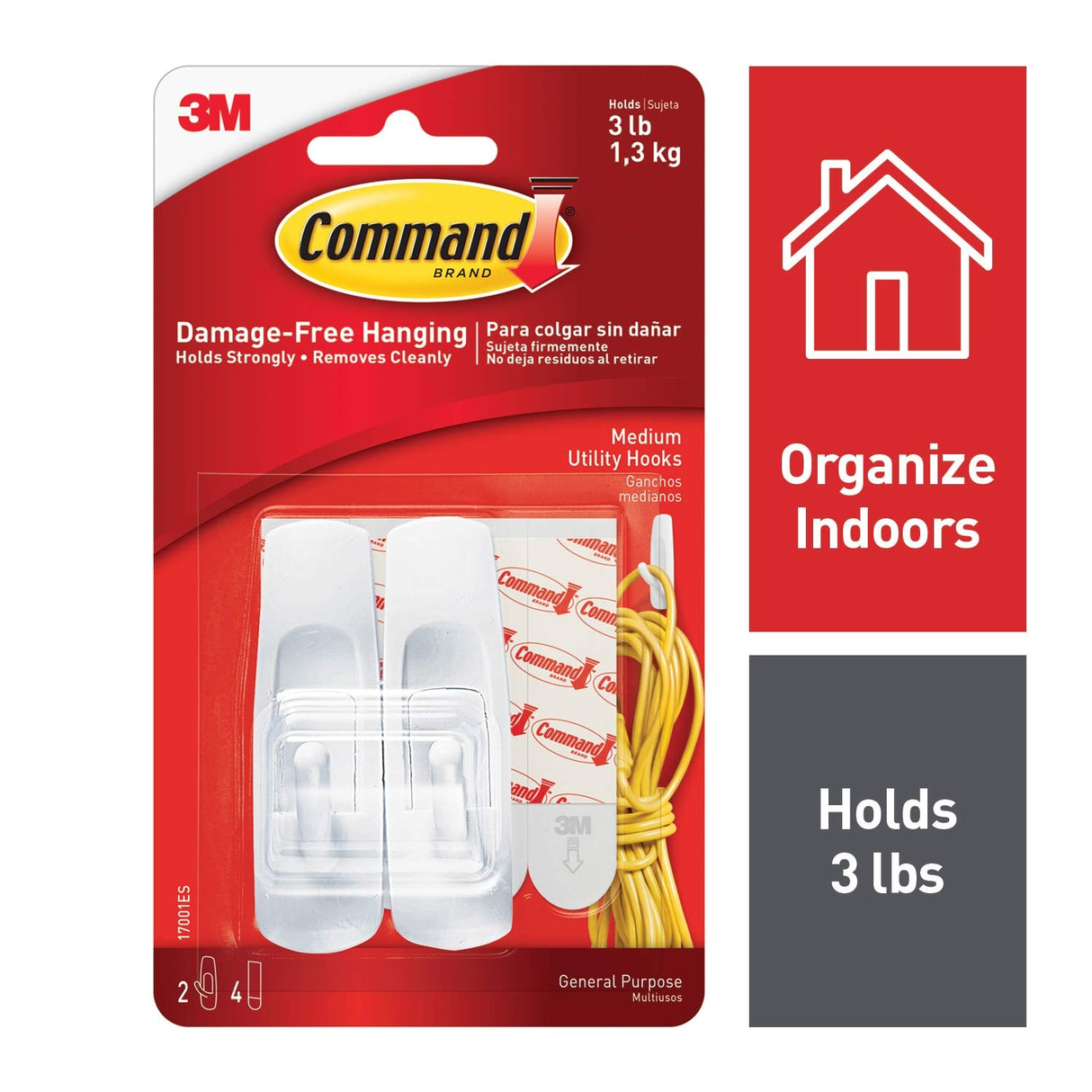 Medium-Sized Command™ Hooks