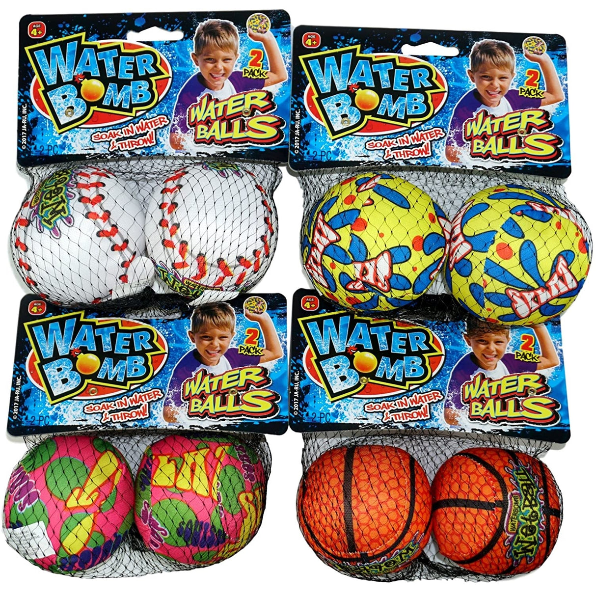 Ja-Ru Water Bomb Water Balls (2-Pack)