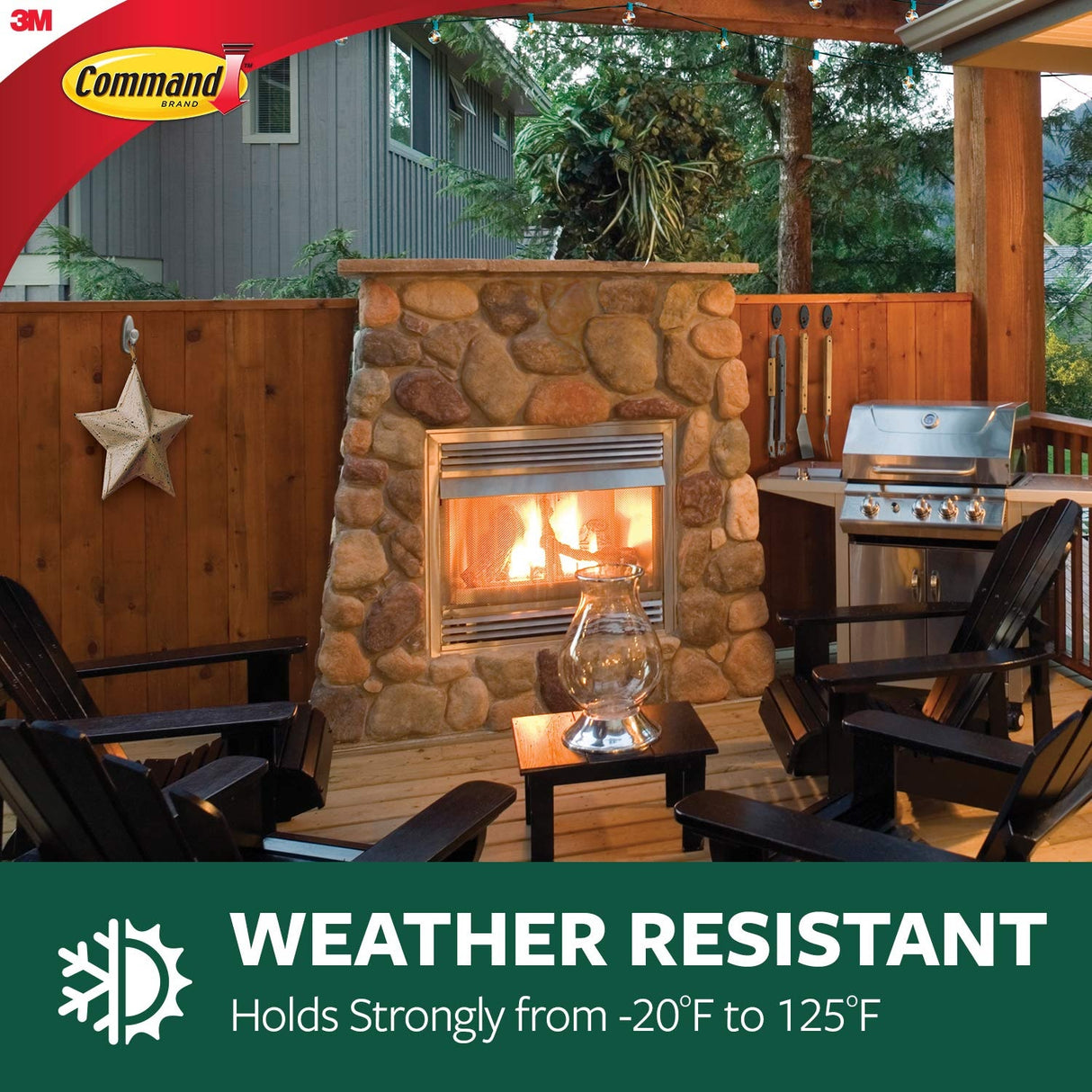 Command™ Outdoor Light Clips