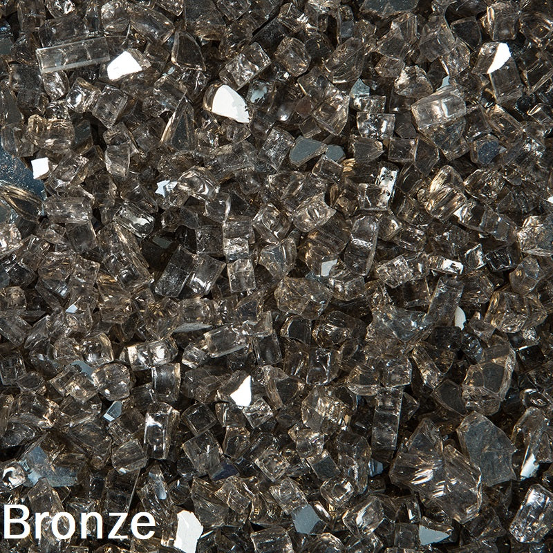 5 lb. Bag of Reflective Bronze Fire Glass