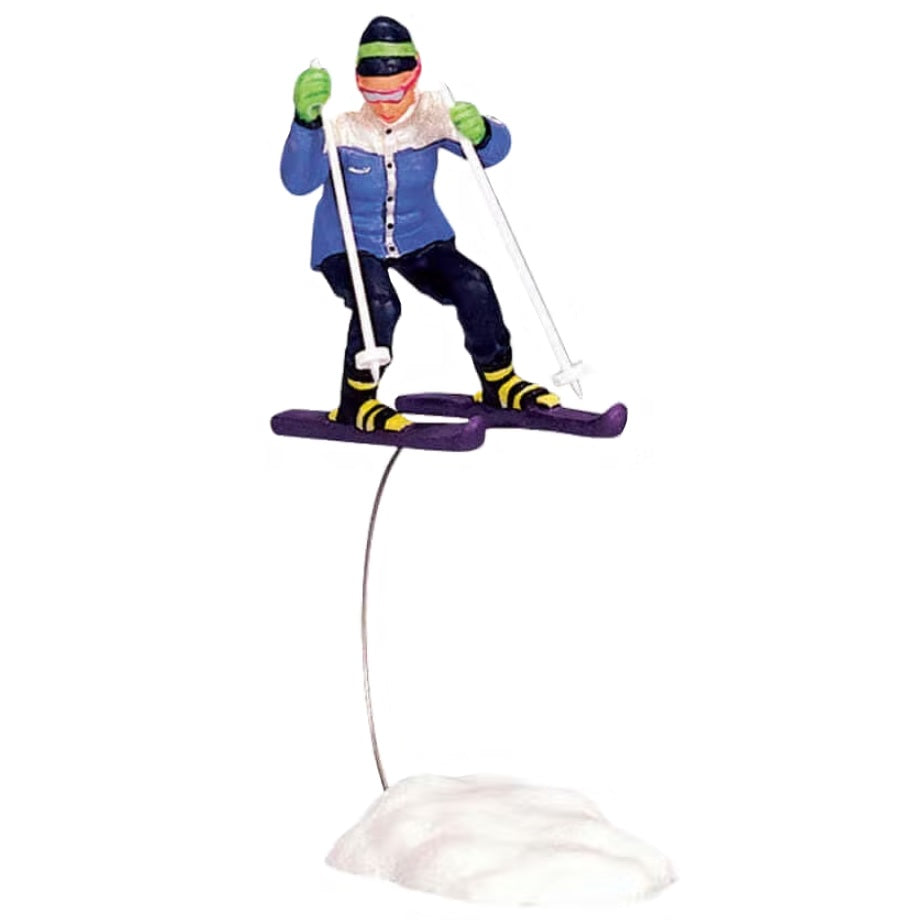 Lemax Vail Village Figurine: Skiing Girl #32771