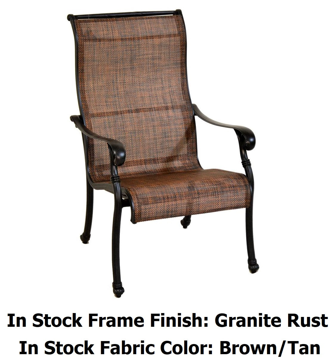 Stonegate Cast Aluminum Sling Patio Dining Sets