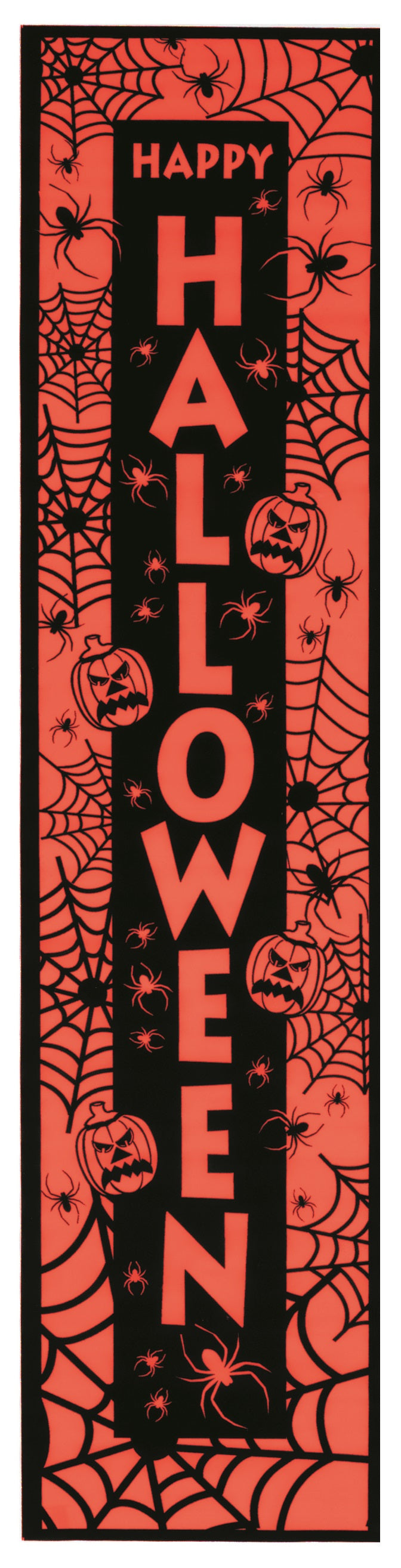 60" Happy Halloween Banner
