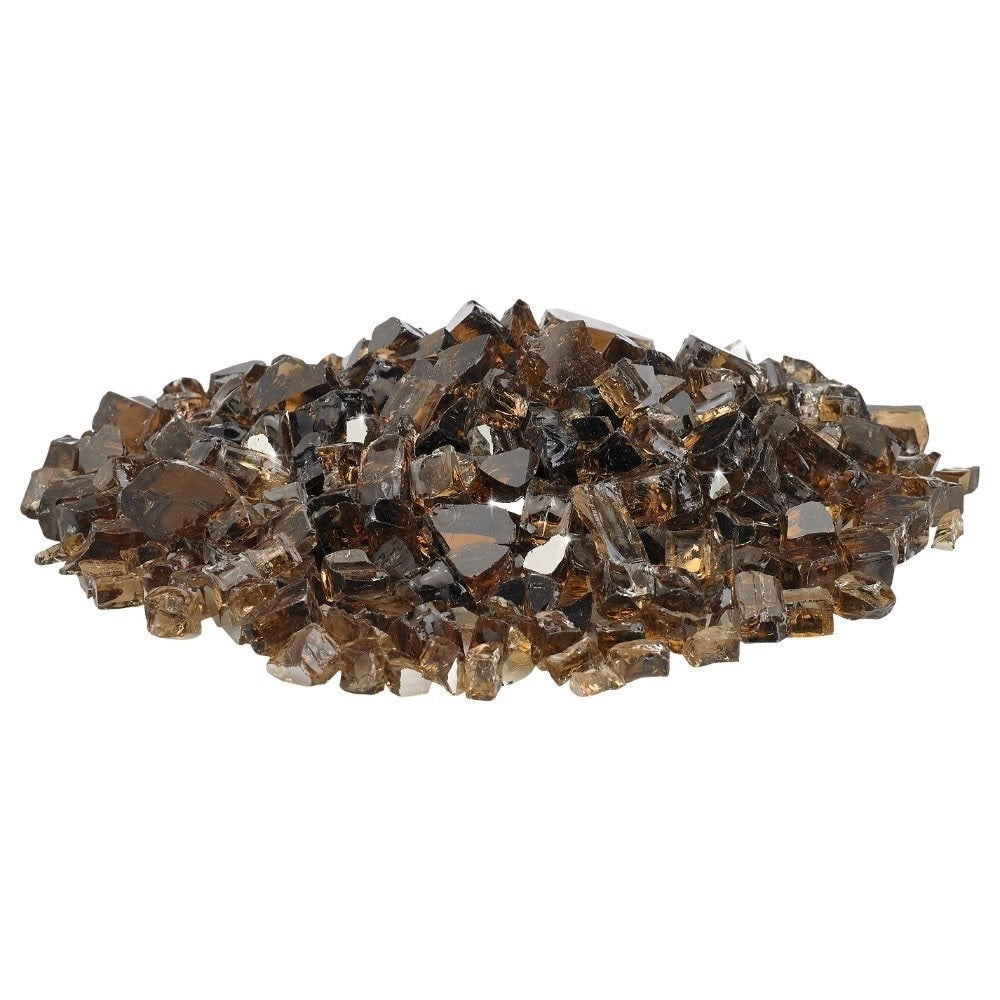 1/2" Copper Reflective Fire Pit / Fireplace Fire Glass