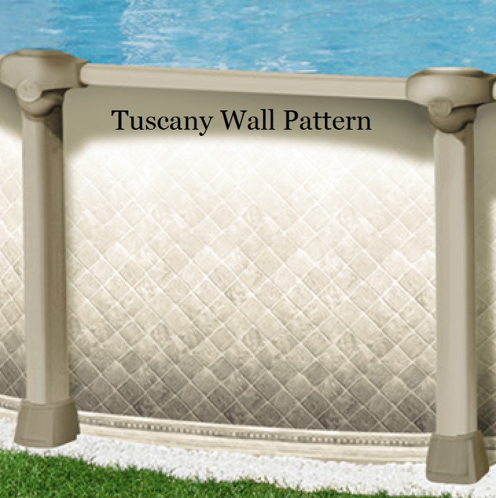 Trendium 52" Zenith Tuscany Steel Above Ground Swimming Pool