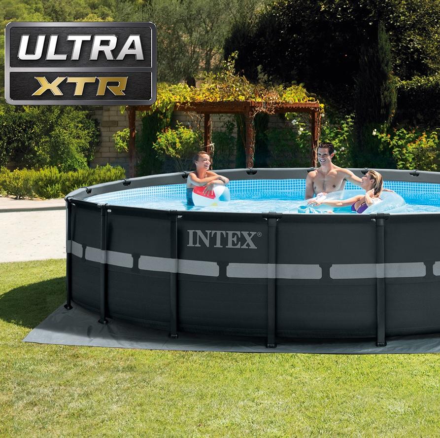 Intex 18' x 52" Ultra XTR™ Frame Pool Set with Sand Filter Pump