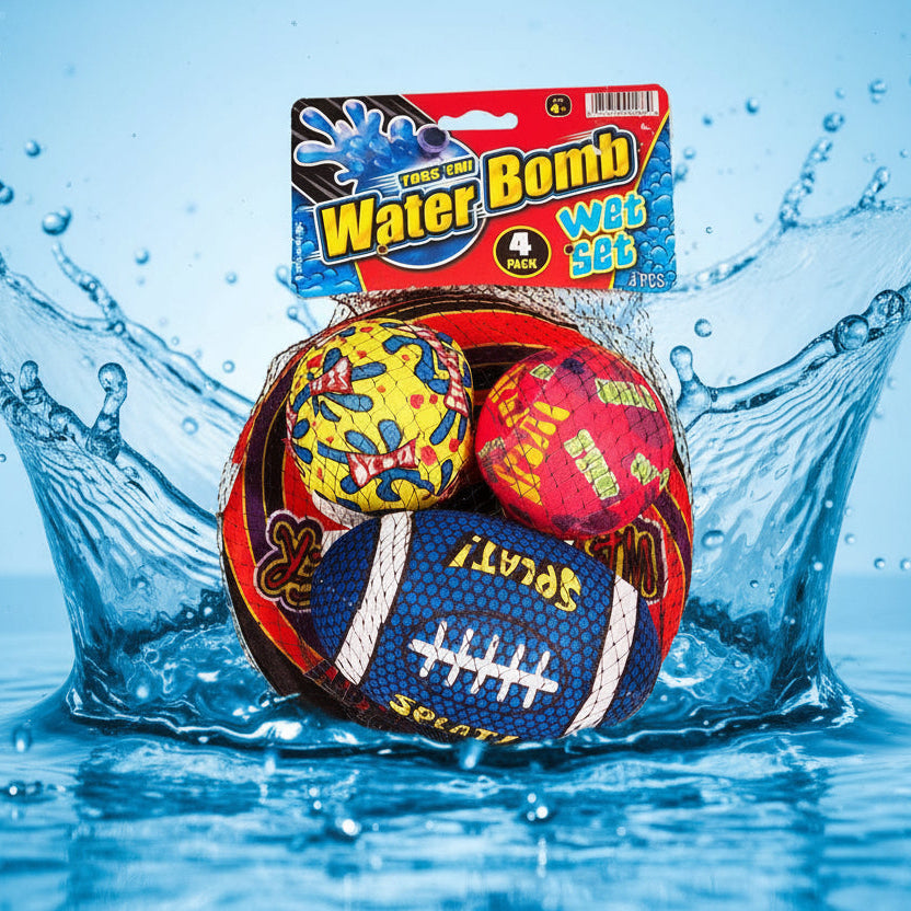 Foam water balls.
