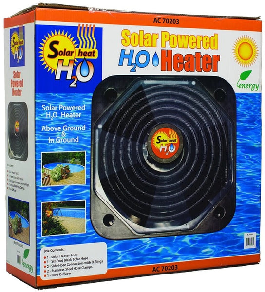 Solar Heat H2O Above u0026 In-Ground Pool Solar Heater