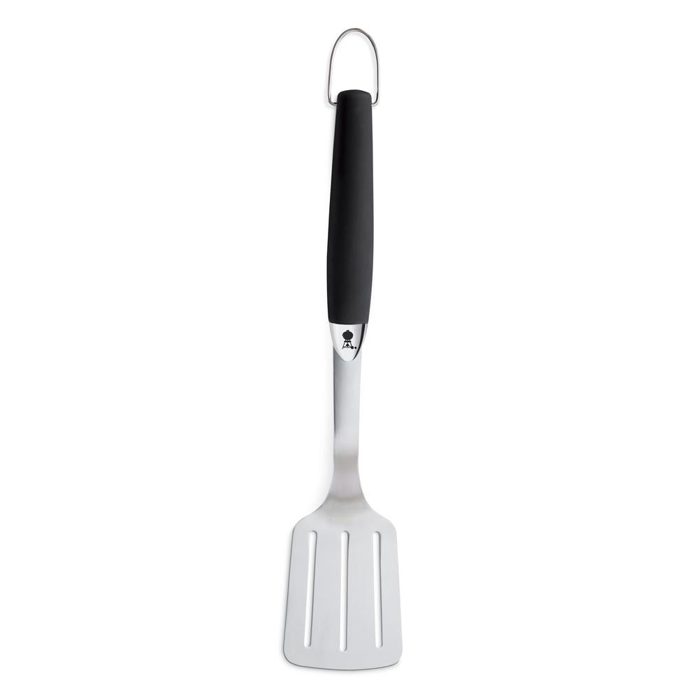 Premium Weber Stainless Steel BBQ Spatula with Non-Slip Grip