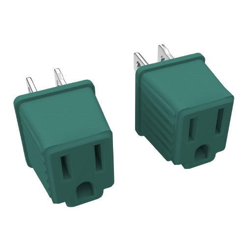 Stanley 3-Wire to 2-Wire Adapter Plugs (2 Pack)