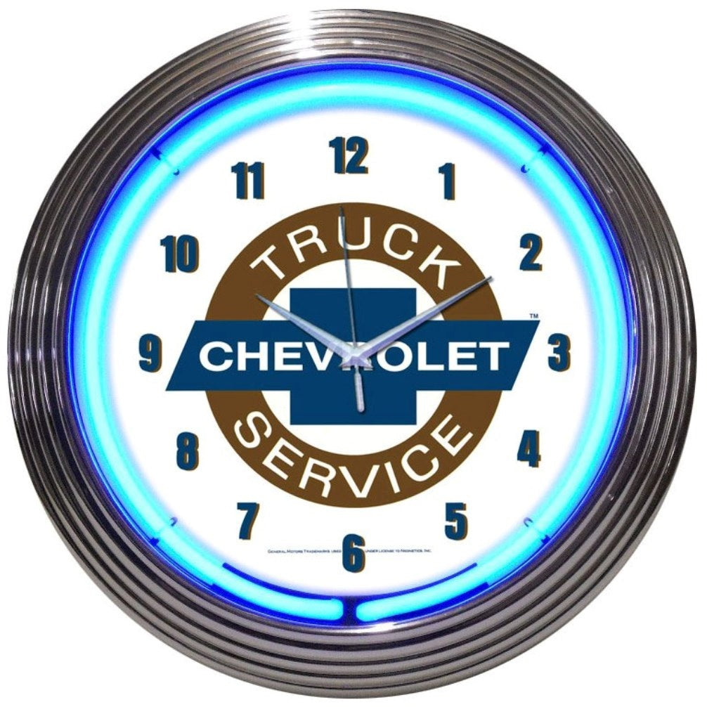 Neonetics Chevy Truck Neon Clock