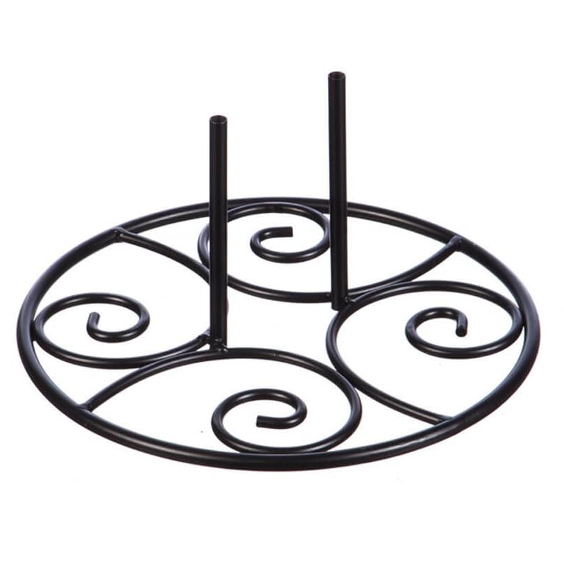 Elegant Swirl Stand Base for Flags/Banners