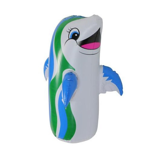 Weighted dolphin inflatables to help keep birds out of your pool.