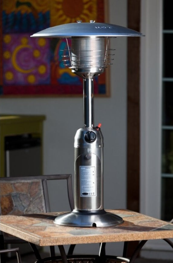 Stainless Steel Table Top Propane Patio Heater