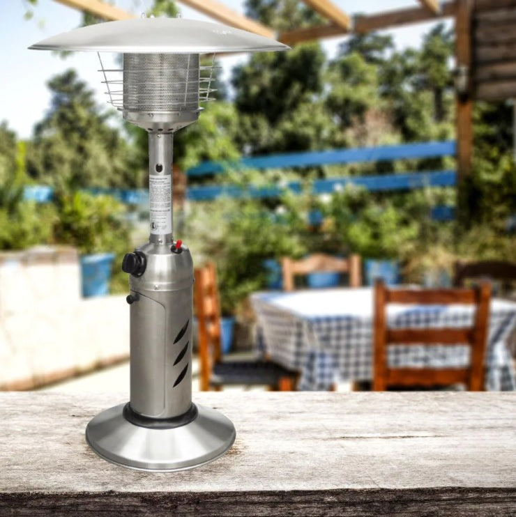Stainless Steel Table Top Propane Patio Heater