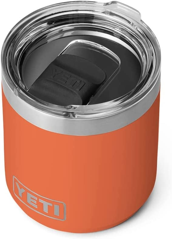 Orange Yeti mug.