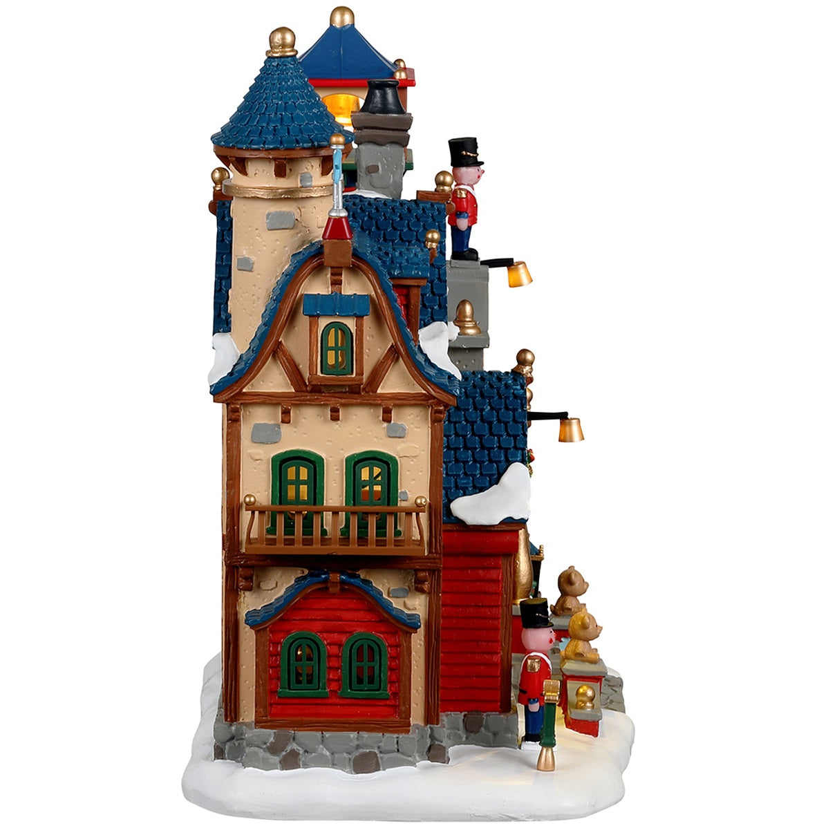 Lemax Santa's Wonderland Lighted Building: Toy Making School #25927