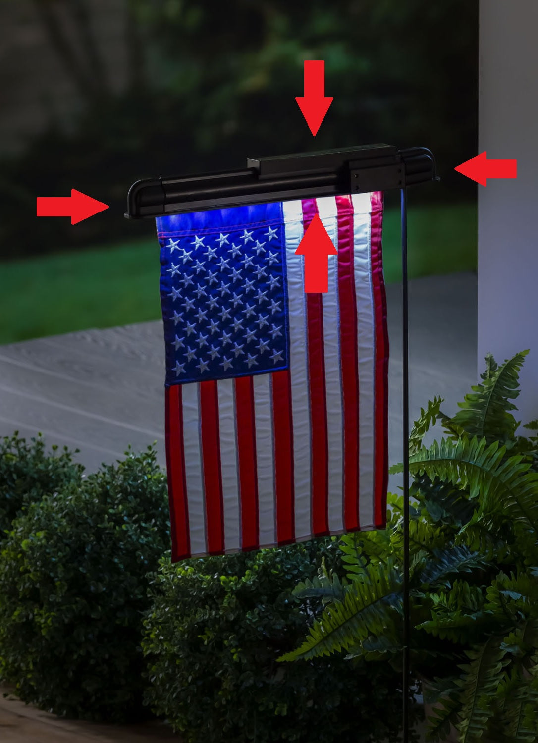 Solar Light for Flags