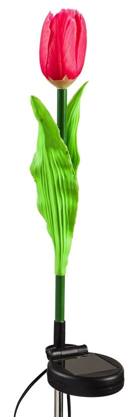 Solar Artificial Floral Garden Stake