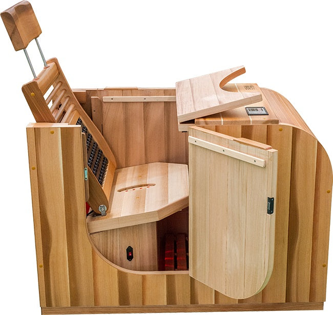 Essential Lounge Half Sauna