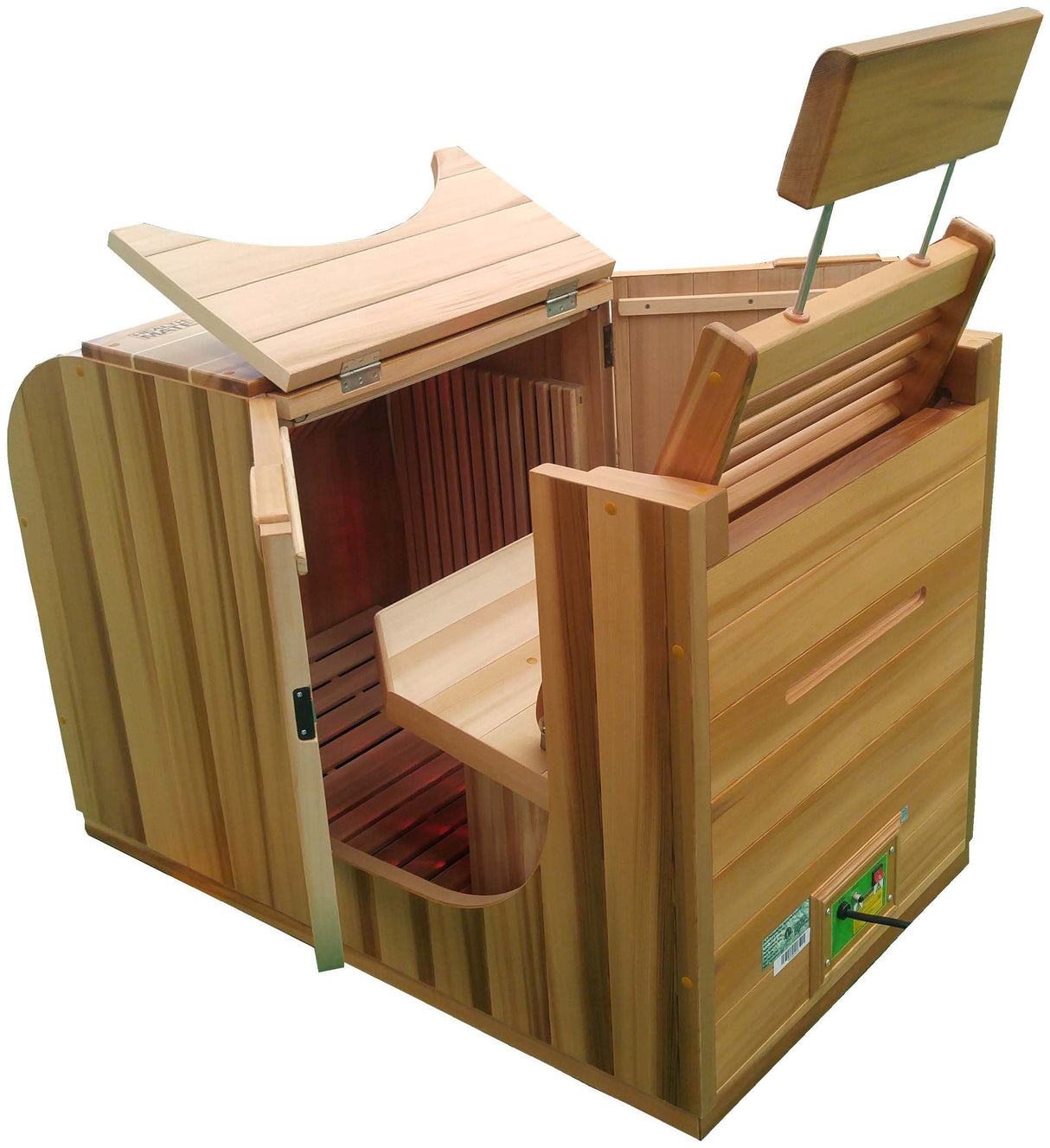 Essential Lounge Half Sauna