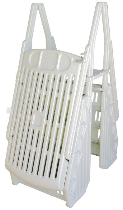 Grand Entry Double Step Pool Entry System with Gate