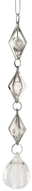 4.8" Clear Acrylic Dangle Ornament