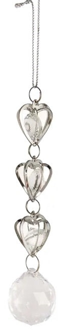 4.8" Clear Acrylic Dangle Ornament