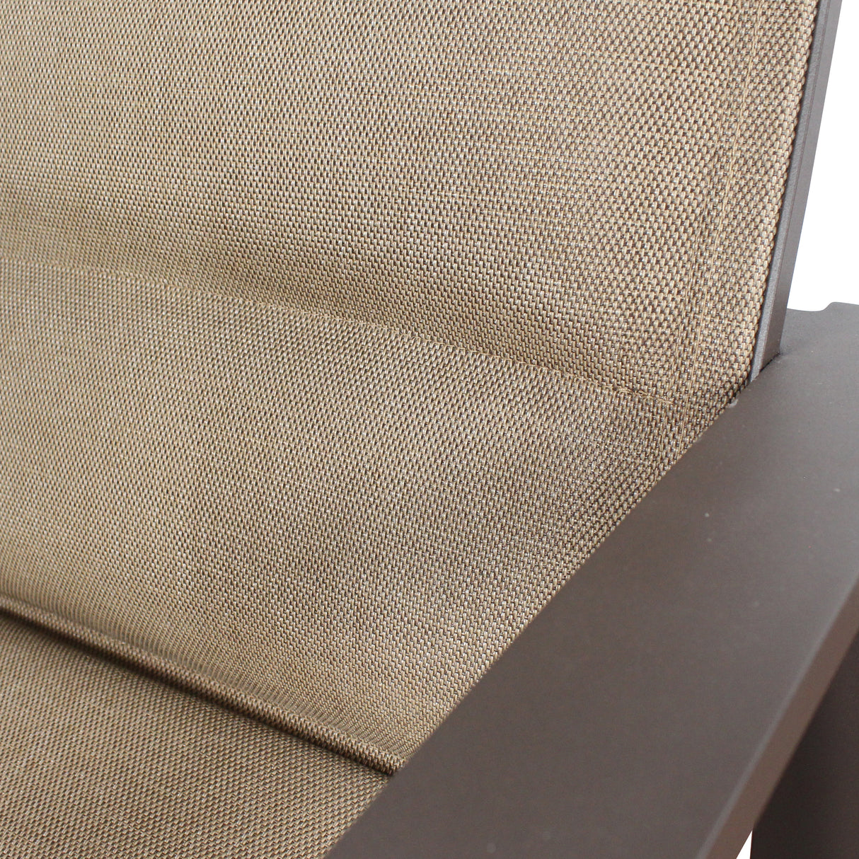 Horizon Brown Padded Sling Dining Set