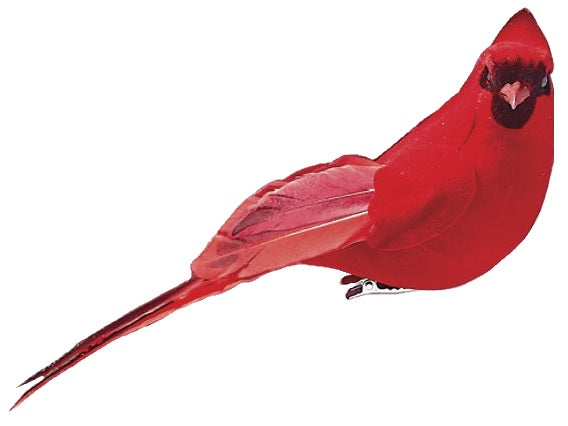 7" Clip-On Cardinal Ornament