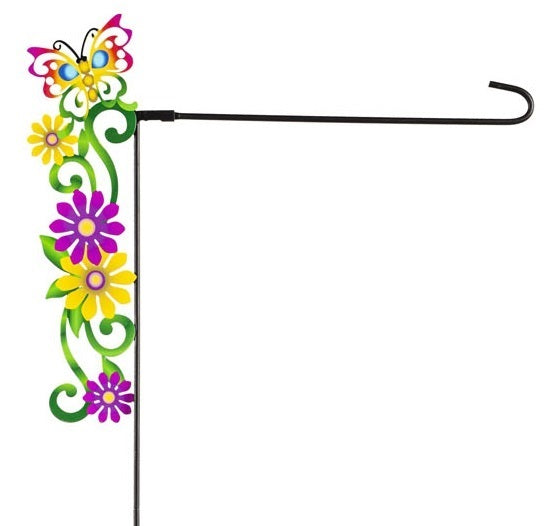 Decorative Garden Flag Stand