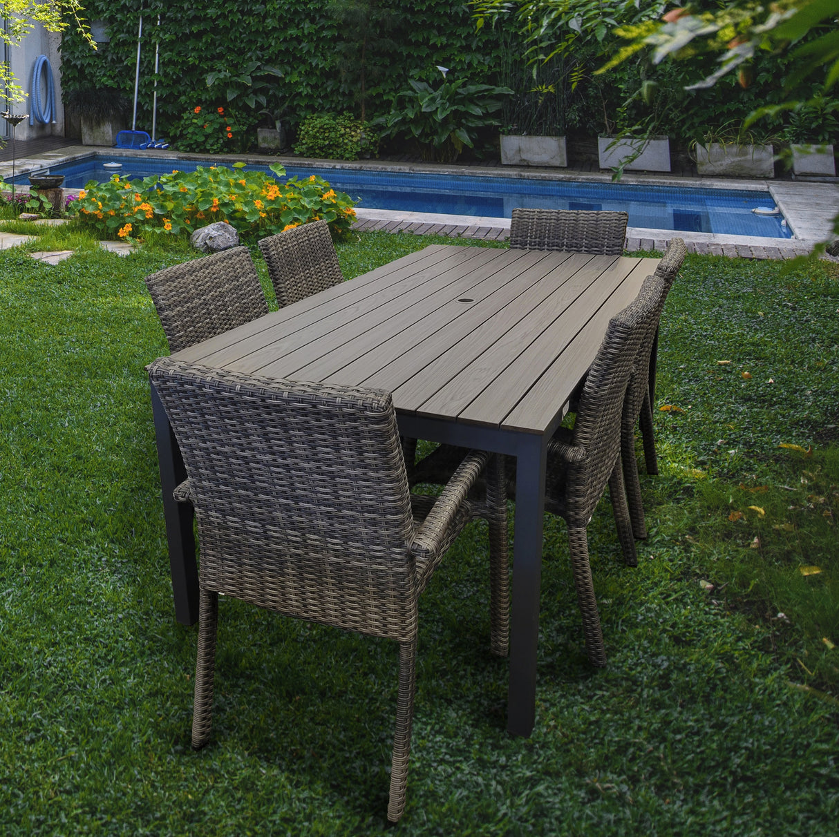 Barbados Wicker Patio Dining Sets