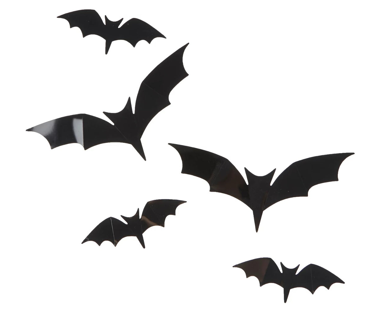 Set of 24 PVC Bats for Decorating