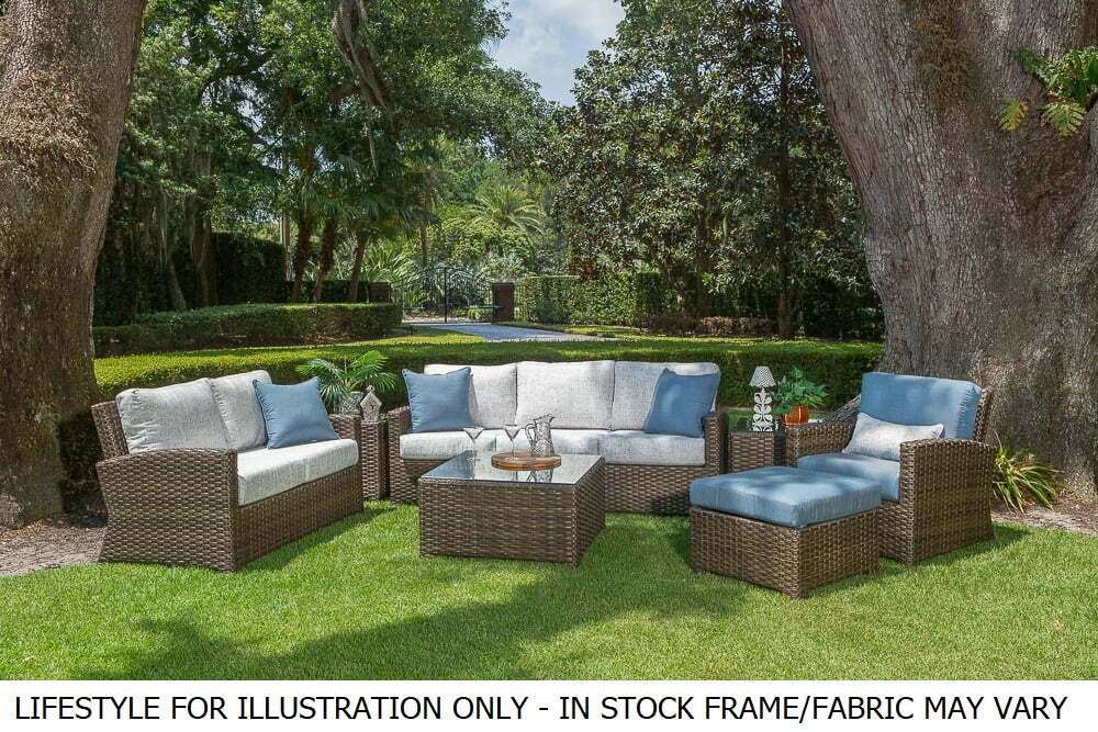 Bella Cushioned Wicker Seating & Chat Sets