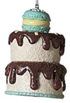 3.5" Holiday Cake Ornament