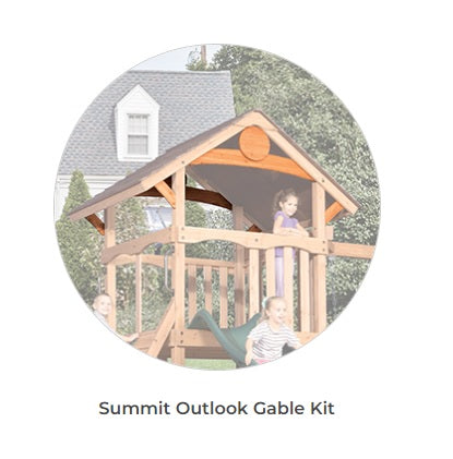 Olympian Outlook XL 2B Wooden Swing Set by Backyard Adventures