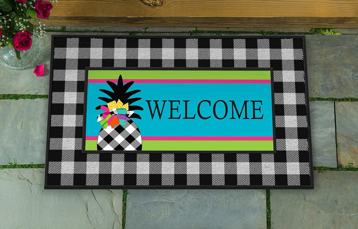 Buffalo Check Coir Sassafras Mat Tray