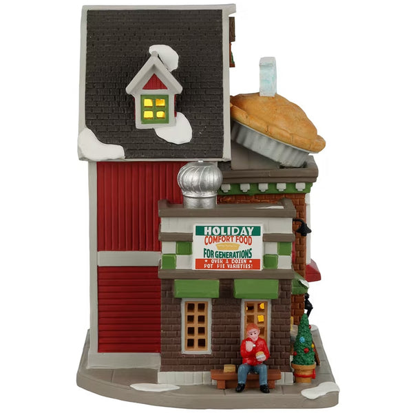 Lemax Harvest Crossing Lighted Building The Chicken Pot Pie Shop 25932