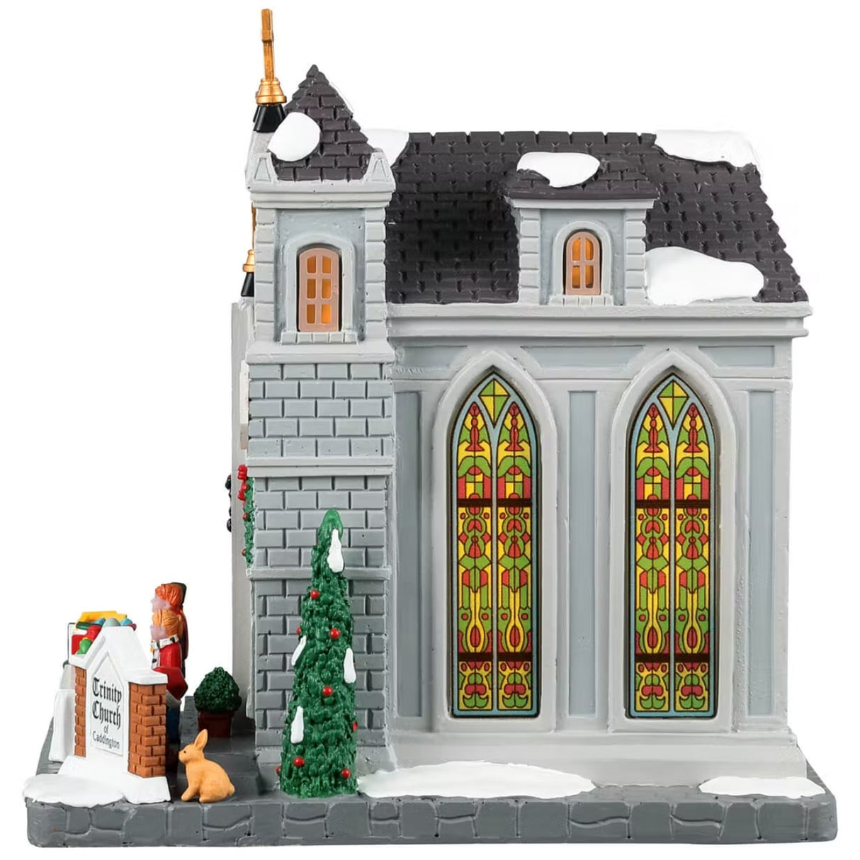 Lemax Caddington Village Lighted Building: Trinity Church Of Caddington #25884