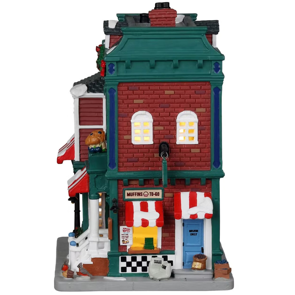 Lemax Caddington Village Lighted Building: Miss Maggie's Muffin Shop #25871