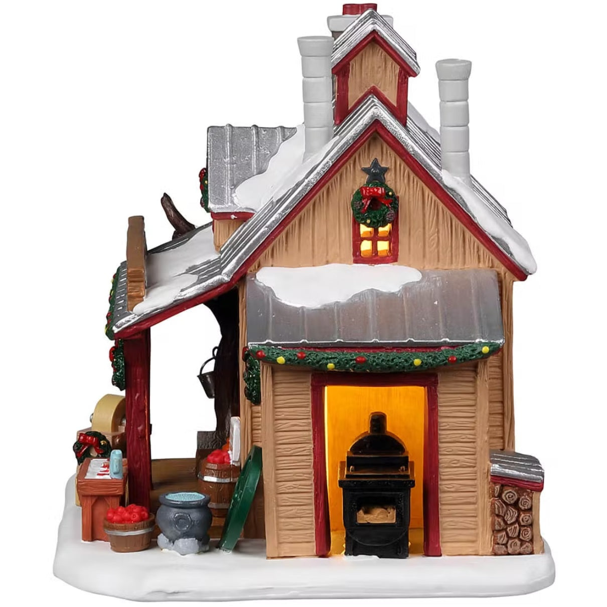 Lemax Vail Village Lighted Building: Maple Roads Sugar Shack #25906