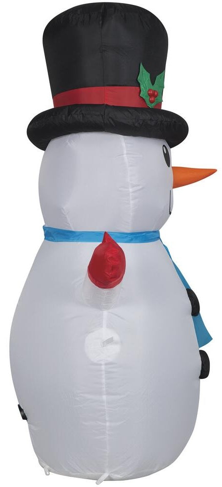 4' Airblown® Smiling Snowman Inflatable