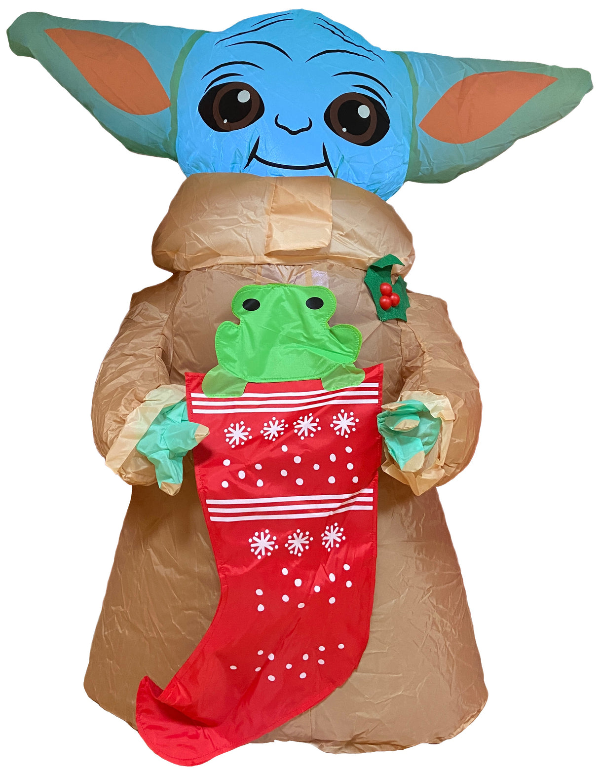 3.5' The Child with Frog in Stocking Airblown® Inflatable