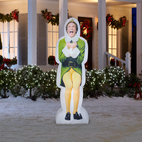 6' Airblown® Photorealistic Buddy the Elf Inflatable