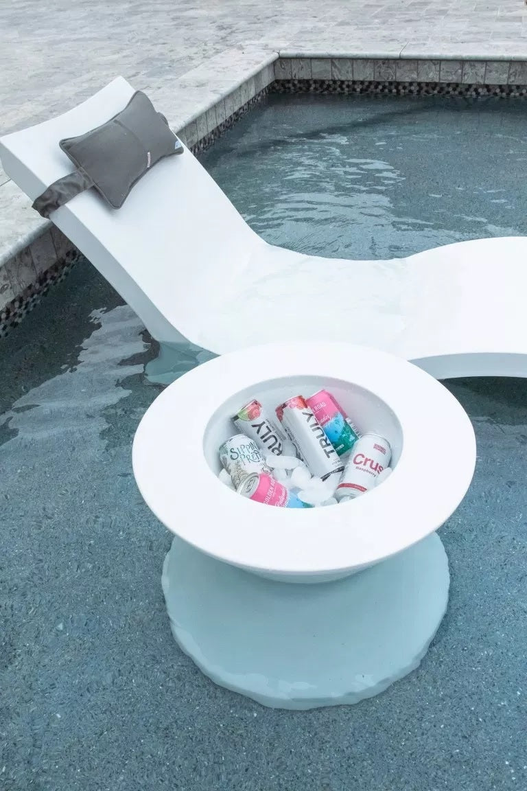 Signature Tall Ice Bin Side Table from Ledge Lounger